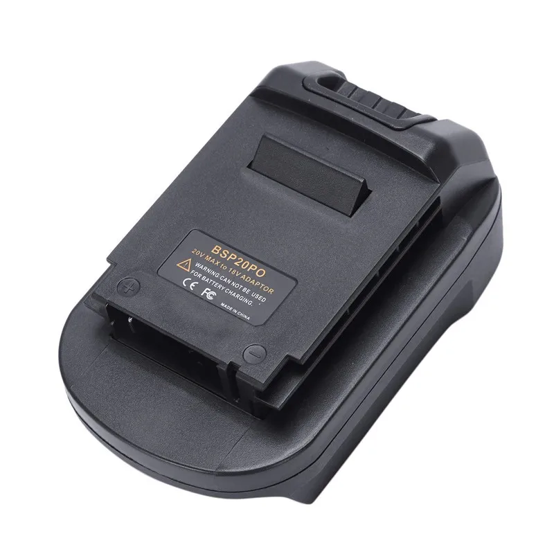

Battery Adapter For Stanley For Black&Decker 20V Lithium Battery for Porter Cable 18V Power Tool PC18BLX PCC680L PC18B BSP20PO
