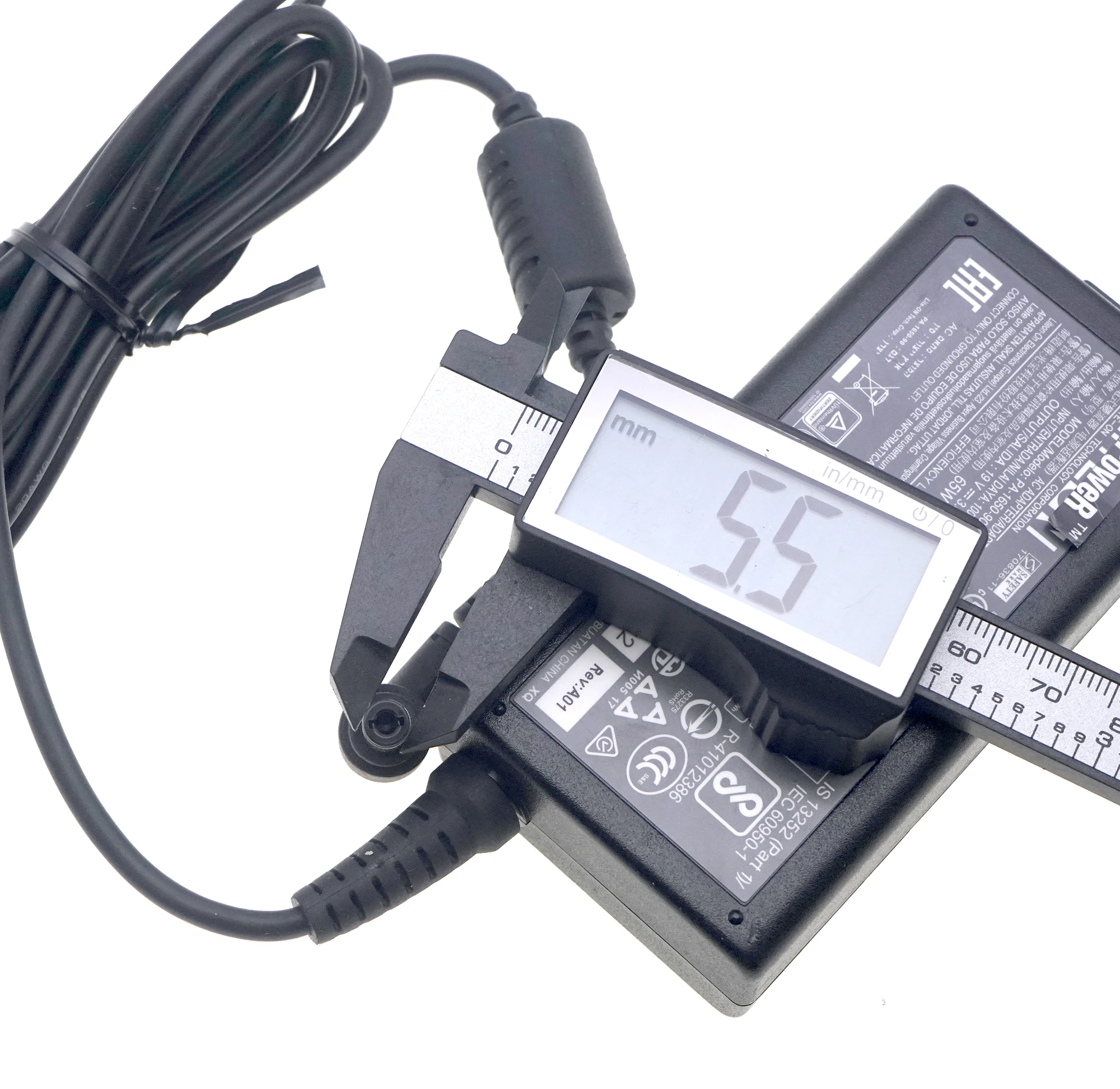 Оригинальное зарядное устройство LITEON PA-1650-90 19 В 3,42 А 65 Вт PA-1650-91 для ноутбука ASUS TOSHIBA Satellite INTEL NUC (art.: 3920cdde09587) - 3920cdde09587