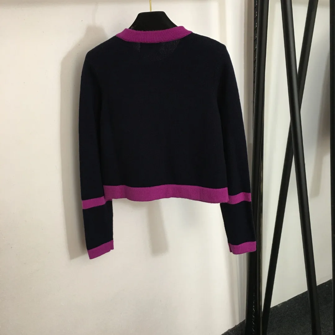 

Новинка 2023, маленький аромат, модный короткий Стильный верхний топ в иностранном стиле, Французский Ретро облегающий строгий кардиган