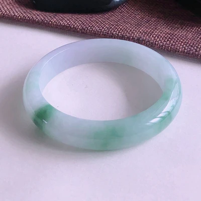 

Ювелирные изделия zheru, браслет из натурального бирманского легсветильник цветка из жадеита 54 мм-64 мм, Элегантные украшения принцессы, лучши...