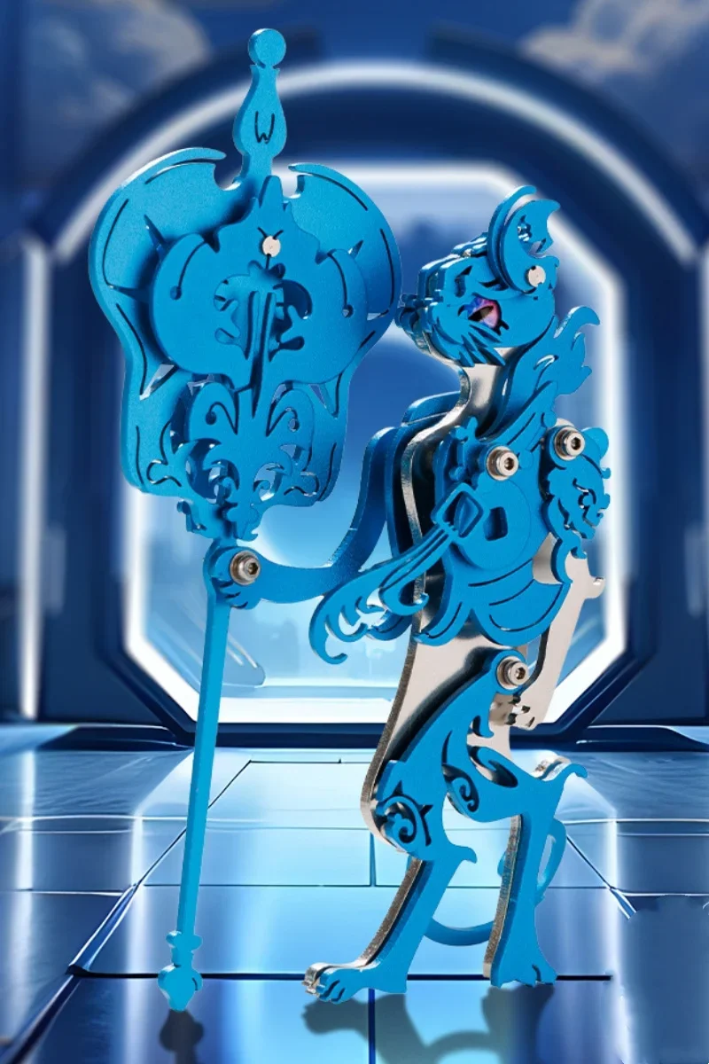 3D металлические наборы моделей кошек механические игрушки-головоломки с