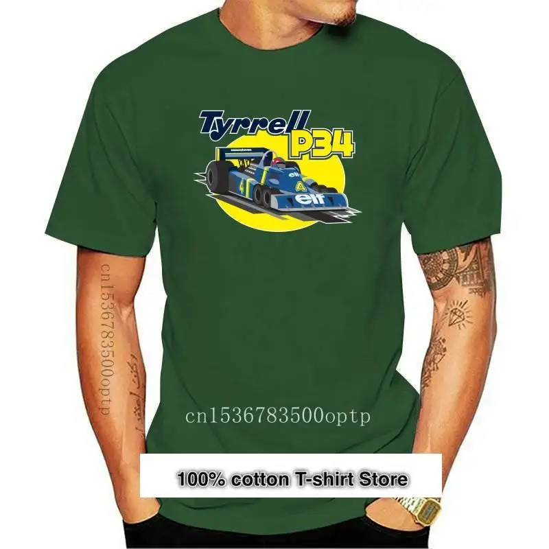 

Camiseta de manga corta para hombre y mujer, playera Unisex de tyrril P34 (1)