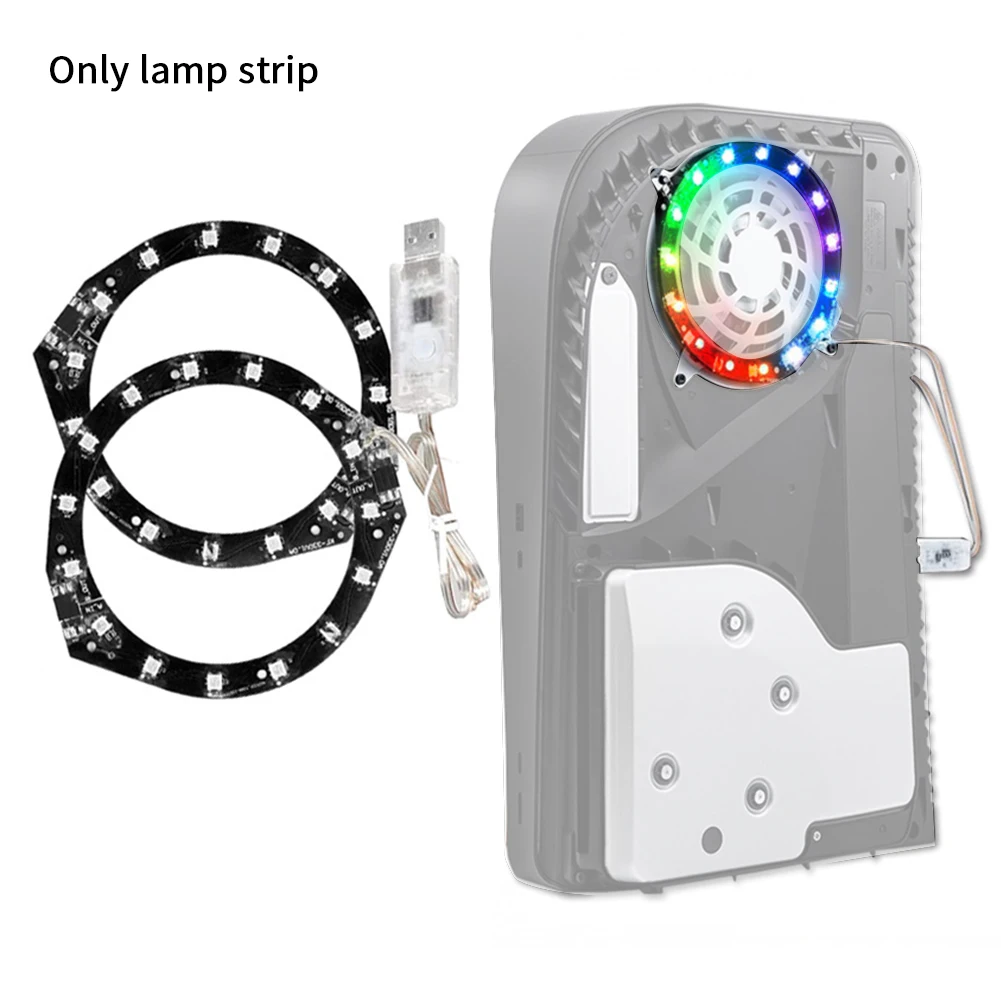 

Регулируемая светодиодная лента из АБС-пластика, USB-шнурок с дистанционным управлением, совместим с игровой консолью PS5