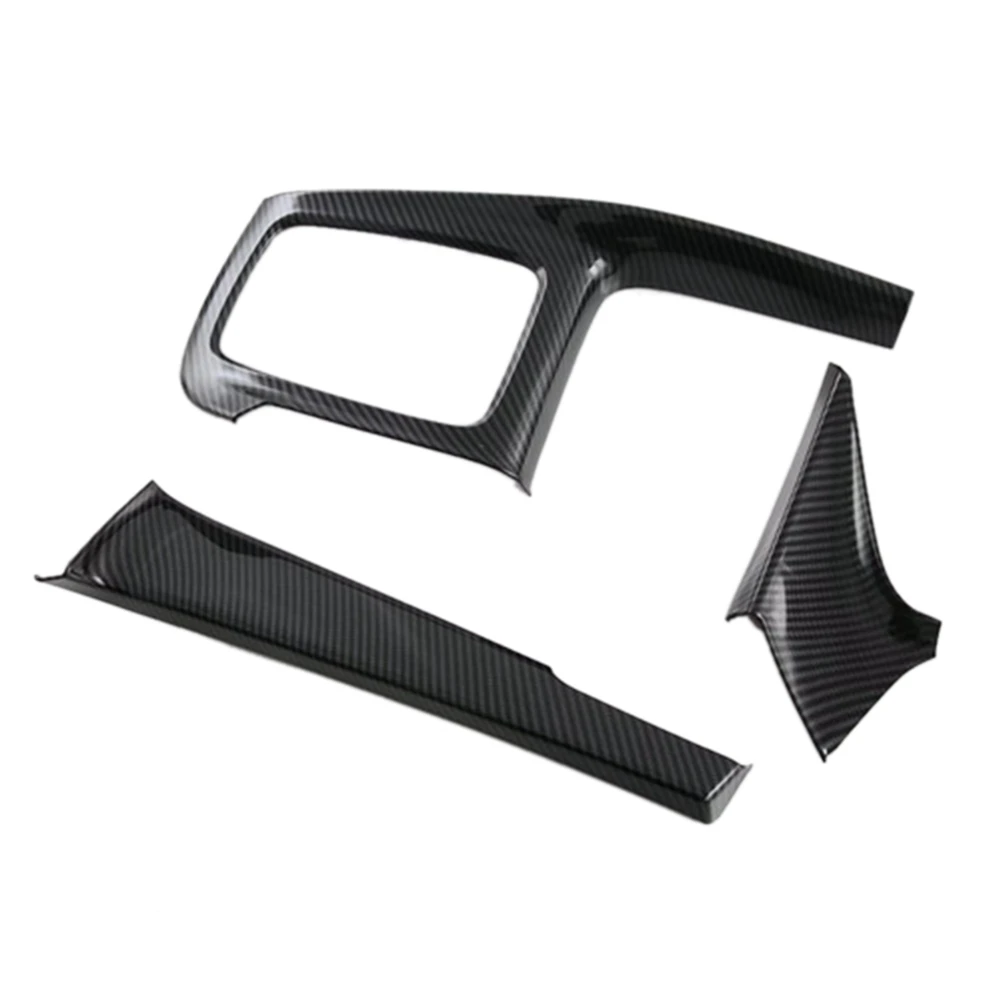 

3Pcs Carbon Fiber Central Control Gear Shift Panel Decal Interior Modification for XRV XR-V -V 2022 2023