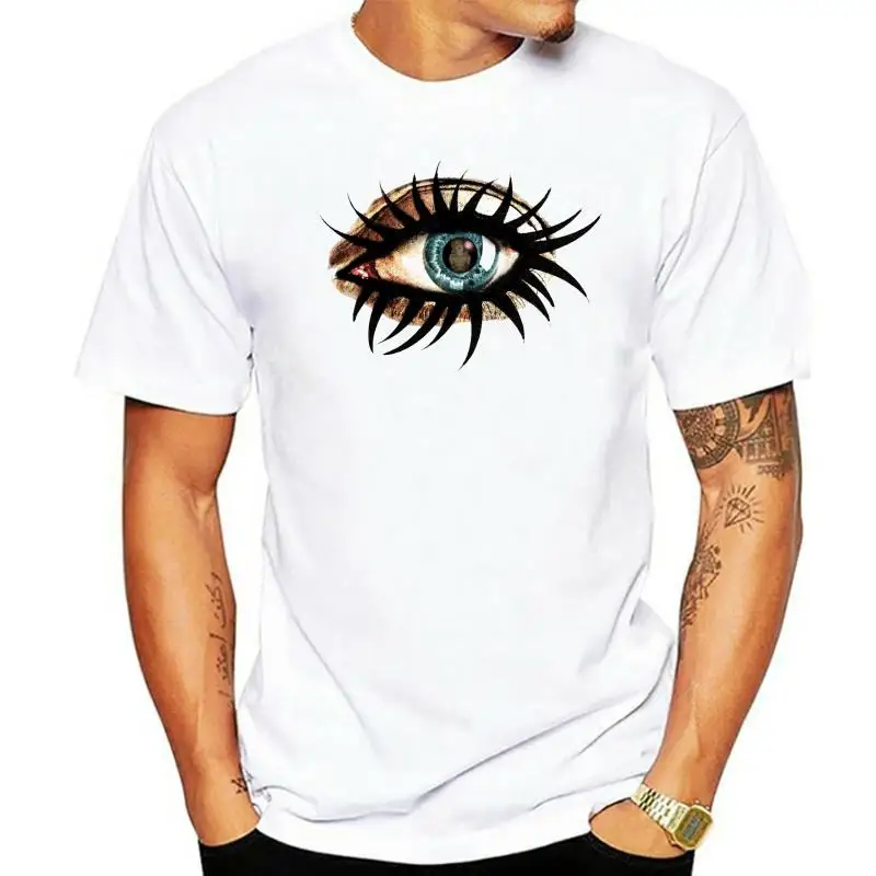 

T-SHIRT Clockwork Orange EyeMen's & Women's Tees in (LazyCarrot) eyeball makeup stanley kubrick film classic horror movie