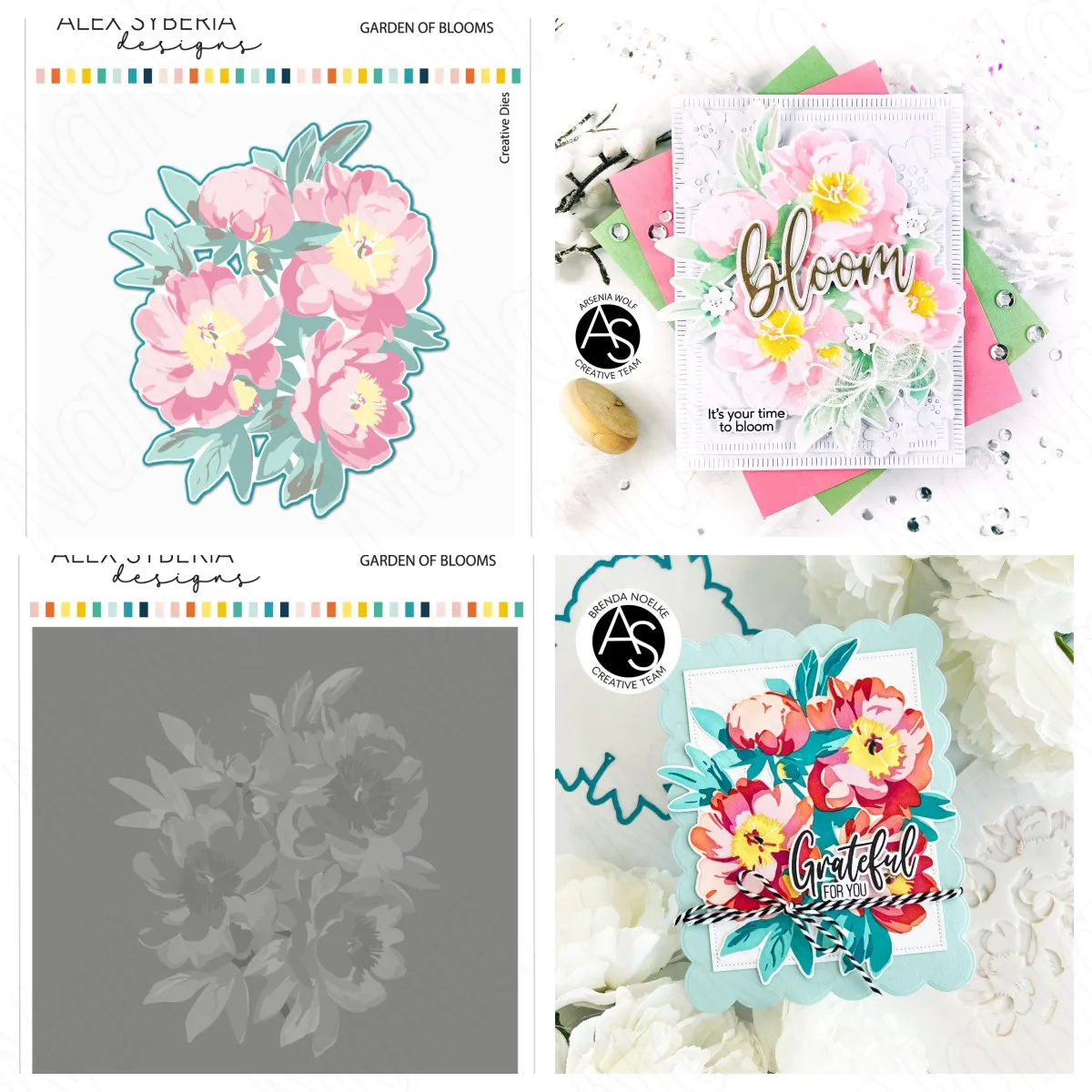 Новинка 2024 садовый цветок металлический трафарет сделай сам скрапбук