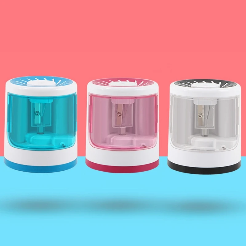 

Automatic Electric Pencil Sharpener USB/Battery Operated Stationery Students Gif