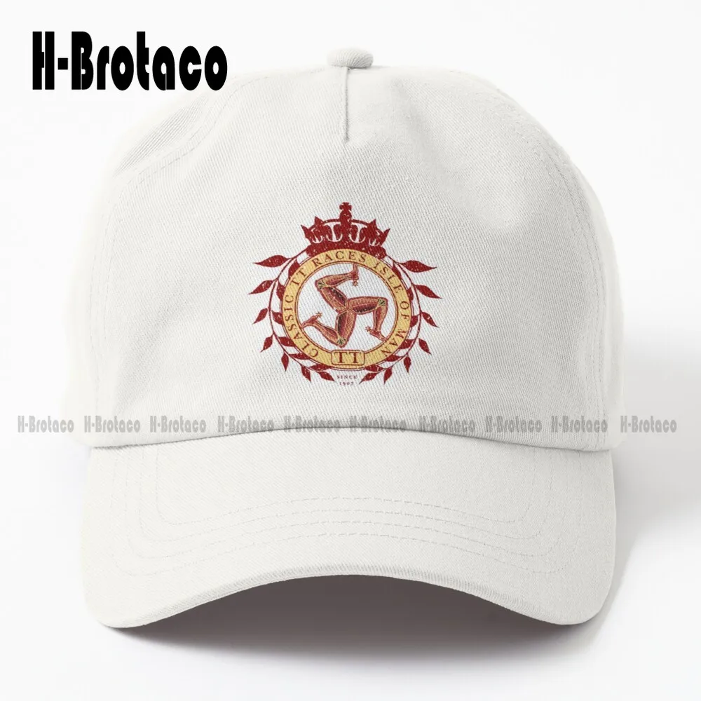 

Isle Of Man Tt : Vintage Races Logo Apparel And Merch - Dad Hat Birthday Hats Adults Denim Color Adjustable Quick Dry Mesh Cap