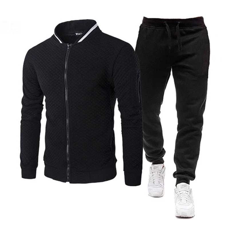 Autumn Men's Casual Sets Men Tracksuit 2 Piece Set 2023 Fashion Men Jacket+Pants Fashion Sports Suit Men Streetwear Hip Hop