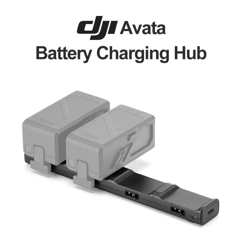 

DJI Avata Battery Charging Hub FPV Original Accessories Charge four Batteries in Sequence Great Enhances the Charging Efficiency