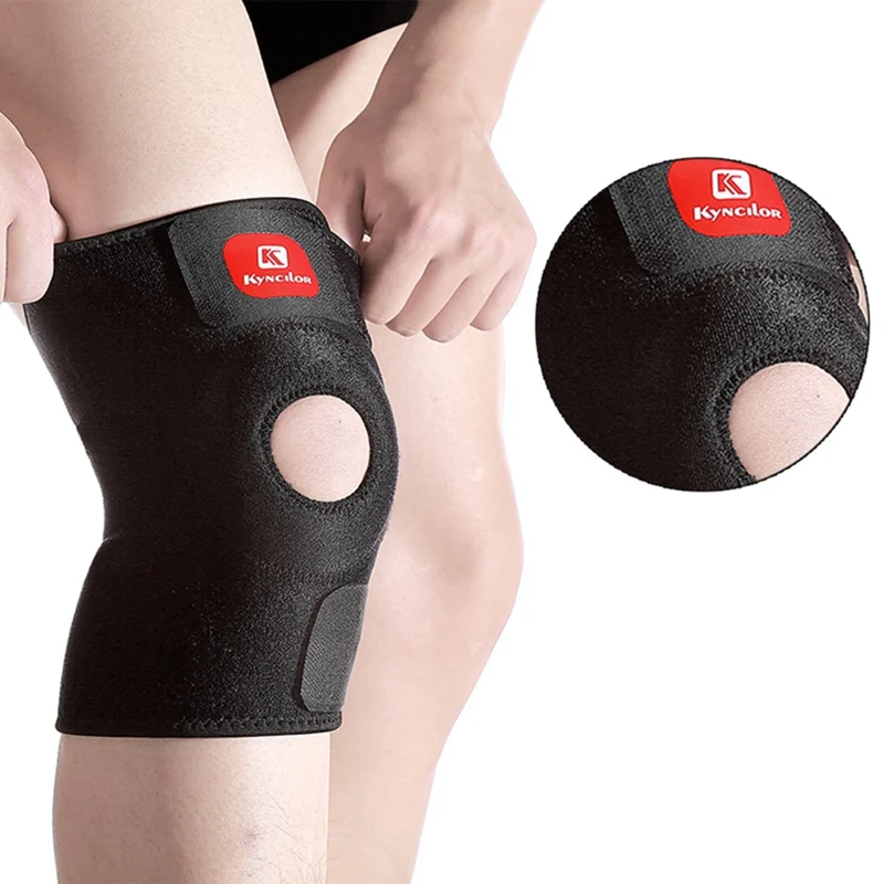 

C 1Pcs Adjustable Fitness knee Pads Sports Volleyball Knee Brace Support Belt Running Knee Protector Basketball Kneecap