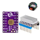 Шаговый модуль драйвера двигателя MEGA S6609, бесшумный шаговый контроллер GC6609 256, микрошаг для замены TMC22082209 DRV8825