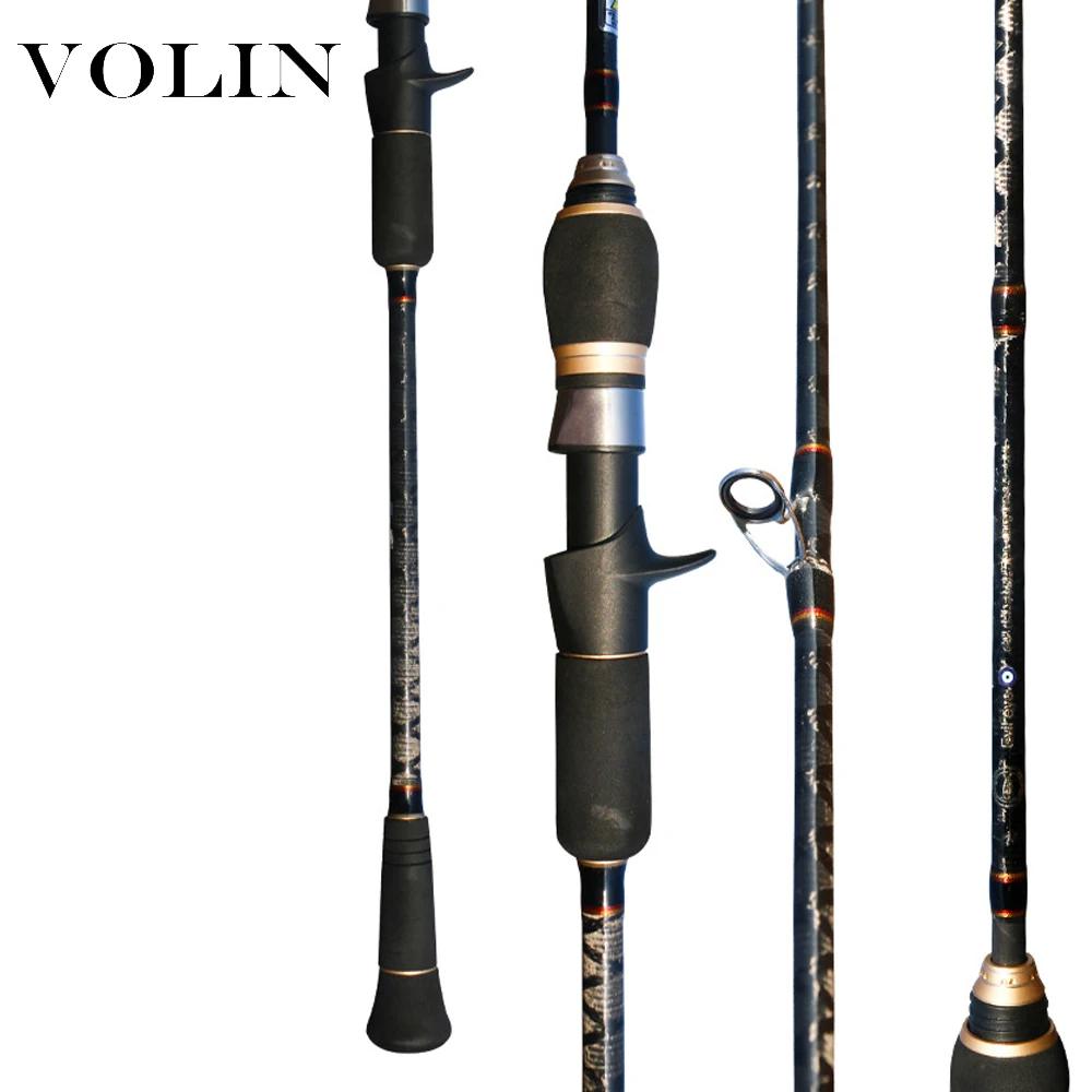 Enlarge VOLIN NEW Slow Jigging Fishing Rod 1.83m 1.95m M/ML Power Ocean Rod Carbon Boat Fishing Rod for Sea Fishing Rod