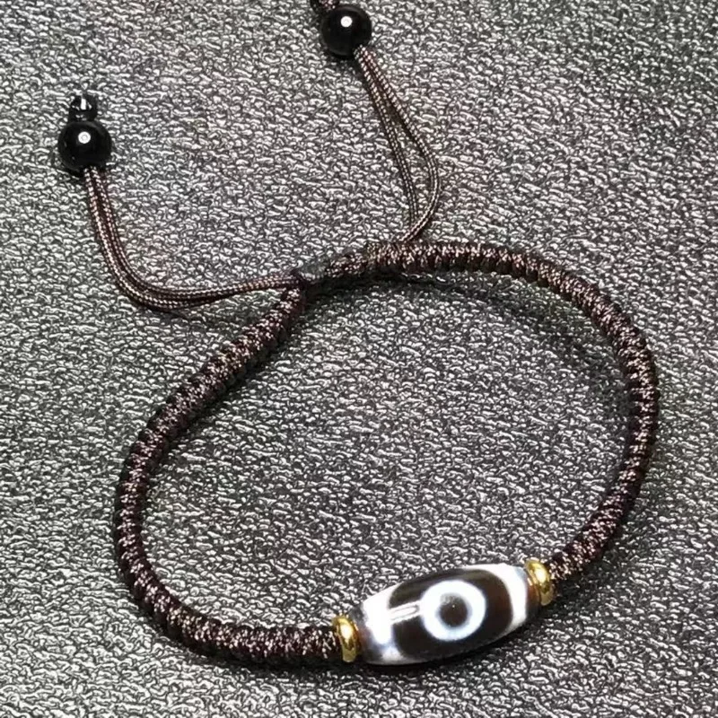 Браслет Boutique Huya Two Eyes Dzi Pearl Malezi