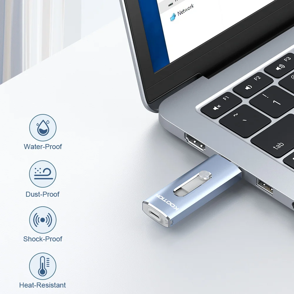 флешка usb 3 0 Флеш-накопитель KOOTION U21 USB C флэшка флеш-накопитель OTG Type на 128 гб 32 ГБ 64 256