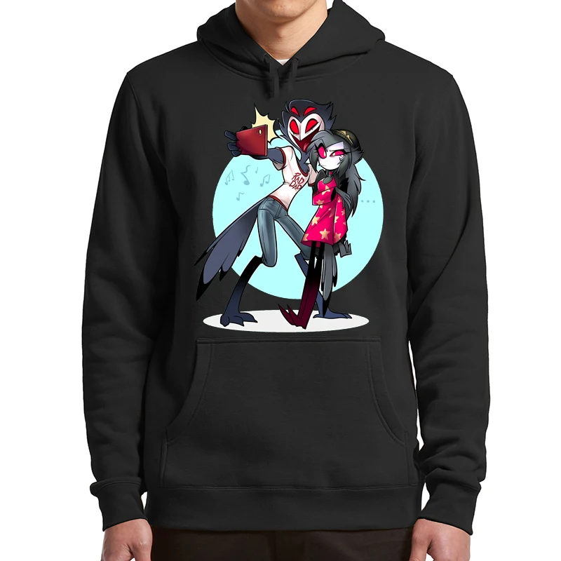 Толстовки с капюшоном Helluva Boss толстовки для взрослых повседневные мягкие кофты