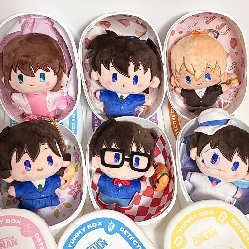 Оригинальный детектив Conan Cafe глухая коробка плюшевые игрушки Bento кулон Аниме