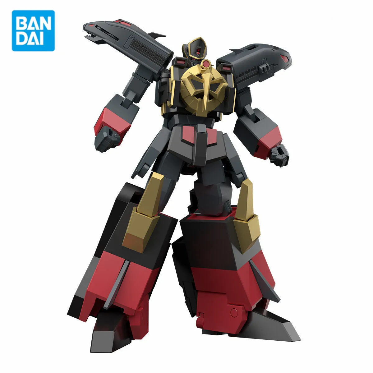 

Bandai SHOKUGAN Anime Figure The Brave Express Might Gaine PVC Action Figures Black Mightgaine Model Toys Doll Gift Juguetes