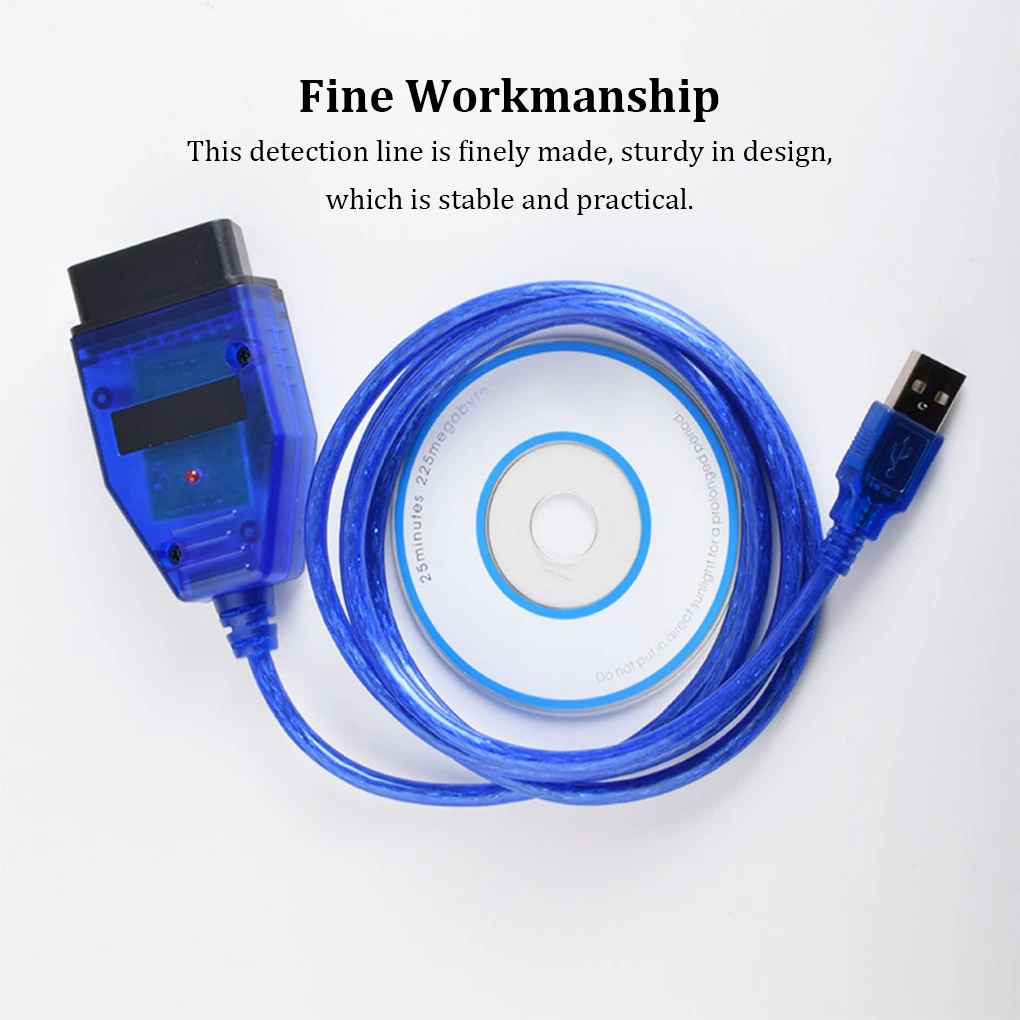 

OBD USB Interface Cable 409 1 Universal K-line Cord Data Stream Observation Anti-theft Diagnostic Tool Scanner