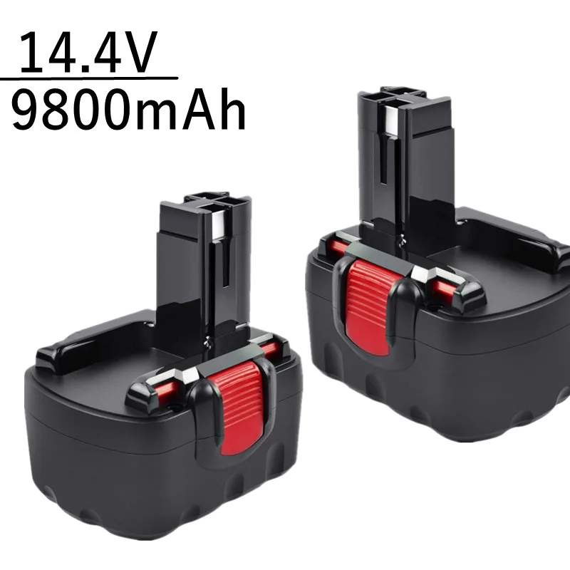 Ni-Mh 14.4V 9800mAh Rechargeable Power-Tool-Battery Packs for Bosch PSR BAT040 BAT041 Battery