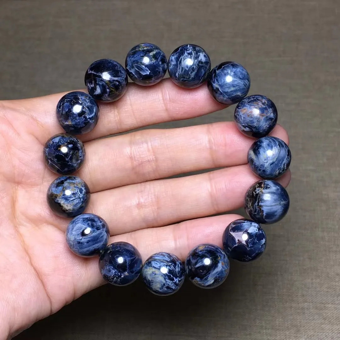 

Браслет из натурального синего пьестерсита, 13 мм