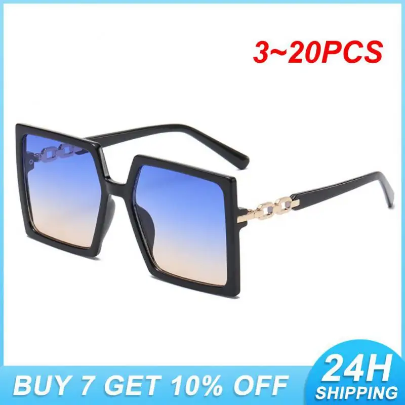 

3~20PCS Sunglasses Comfortable To Wear Uv400 Glasses Uv Resistant Sunglasses Durable Full Frame Clothing Accessories