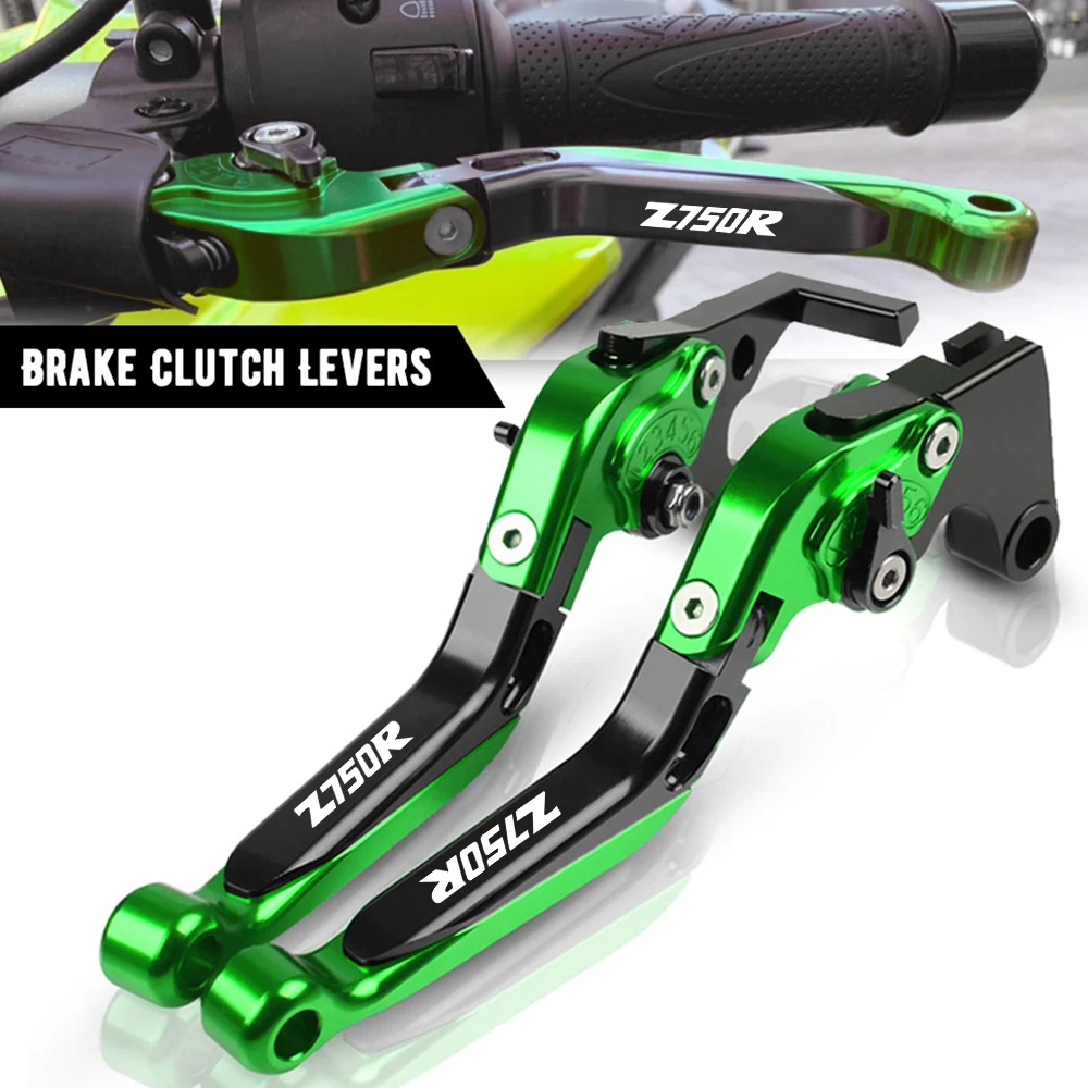 

For Kawasaki Ninja Z750R Z 750 R 2011-2012 Motorcycle Accessories CNC Adjustable Folding Brakes Clutch Lever Handle Levers Grips