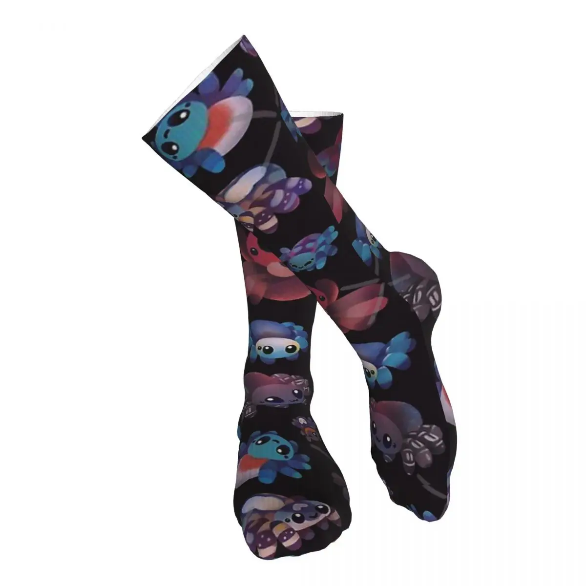 

Tarantulas - Dark Adult Stockings Stretchy For Daily Matching Thigh High Socks Customised Patterns