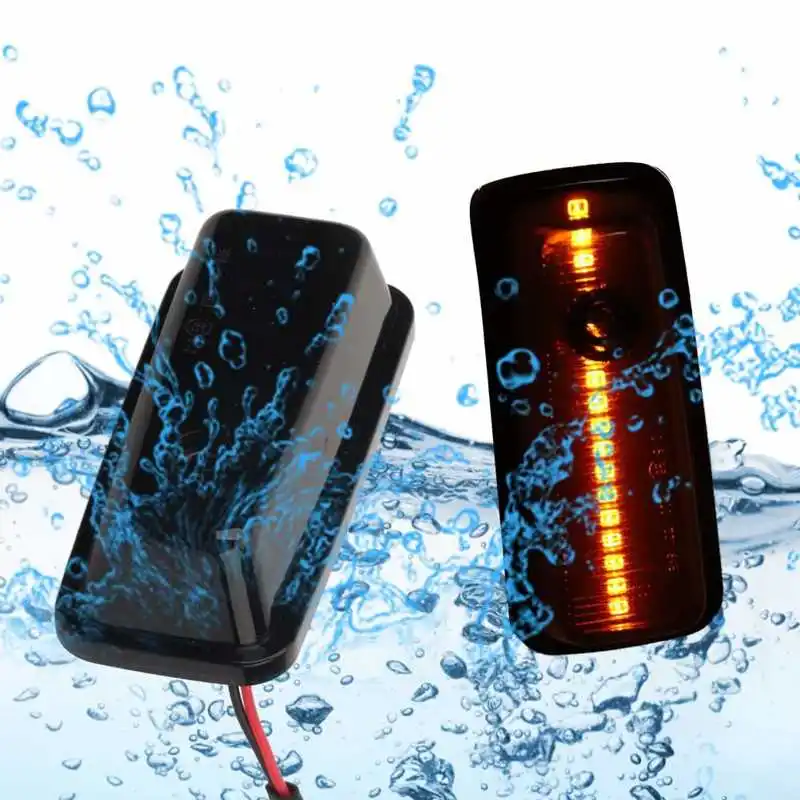 

2Pcs LED Side Marker Lamp Turn Signal Light Indicator Lamp Replacement for Mercedes‑Benz G‑Class W463 W461 G500 G550 G55 G63 G65