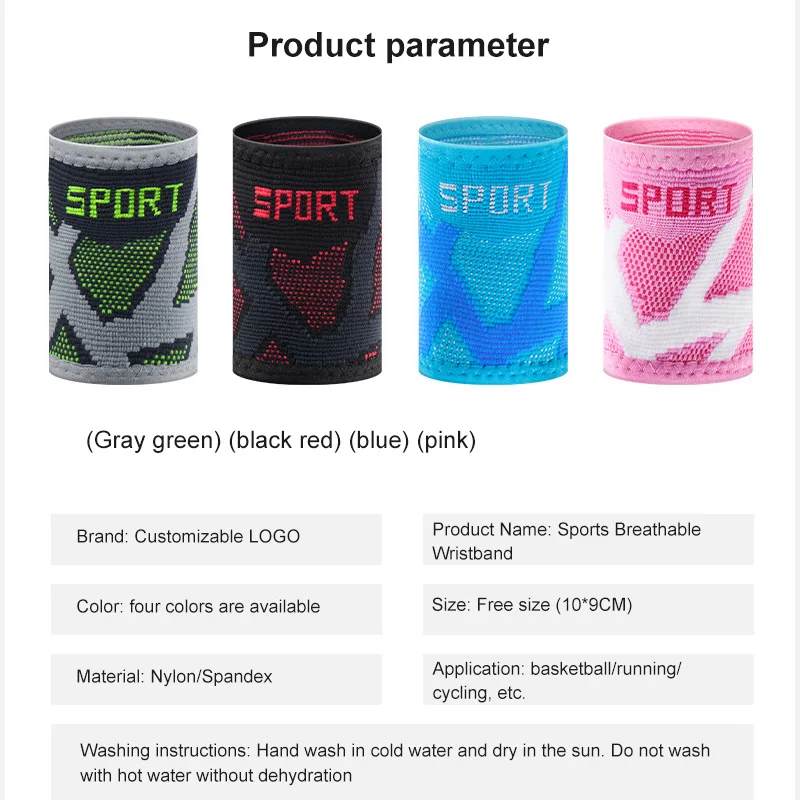 2/3/4PCS Men And Women General Wrist Guard Safety Protection Wrist Strap Carpal Protector