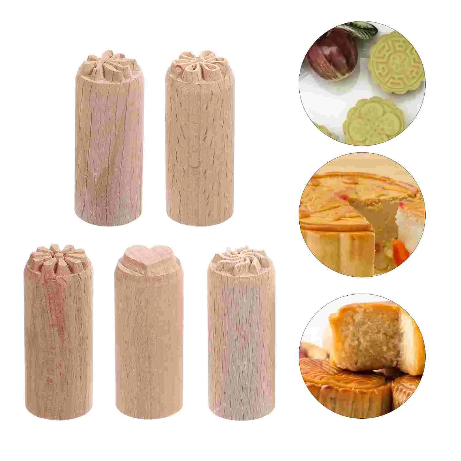 

Wooden Clay Pottery Stamp Pottery Tool Wood Block Stamp Clay Decorative Stamp