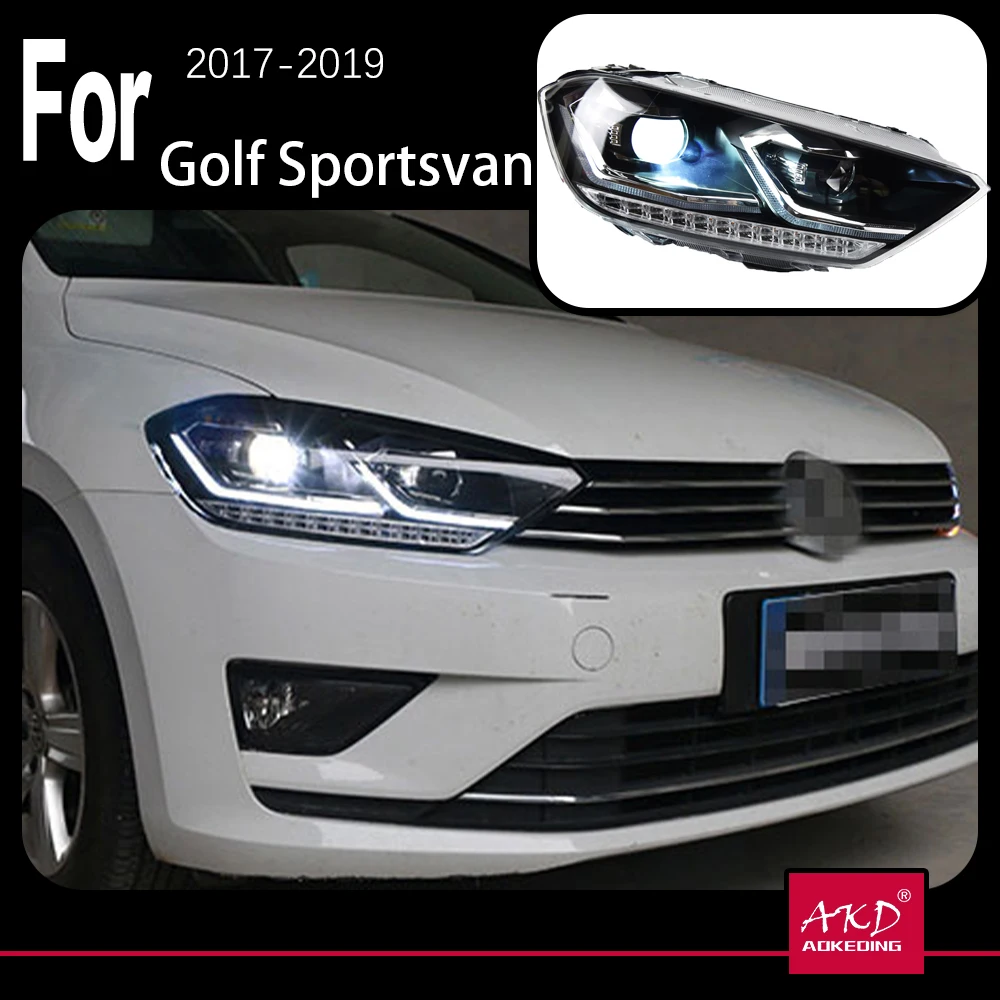 Запчасти AKD для моделей автомобилей VW Golk7 Golf 7 MK7 2013-2017 GTI светодиодный ры головного