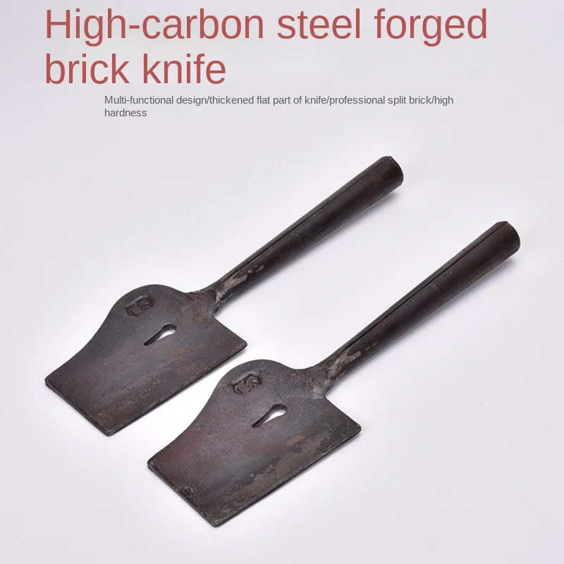 

Brick Knife Handmade Brick Knife Cleaver Blacksmith Forging Spring Steels Brick Knife Clay Brick Knife Wall-Building Mud Knife