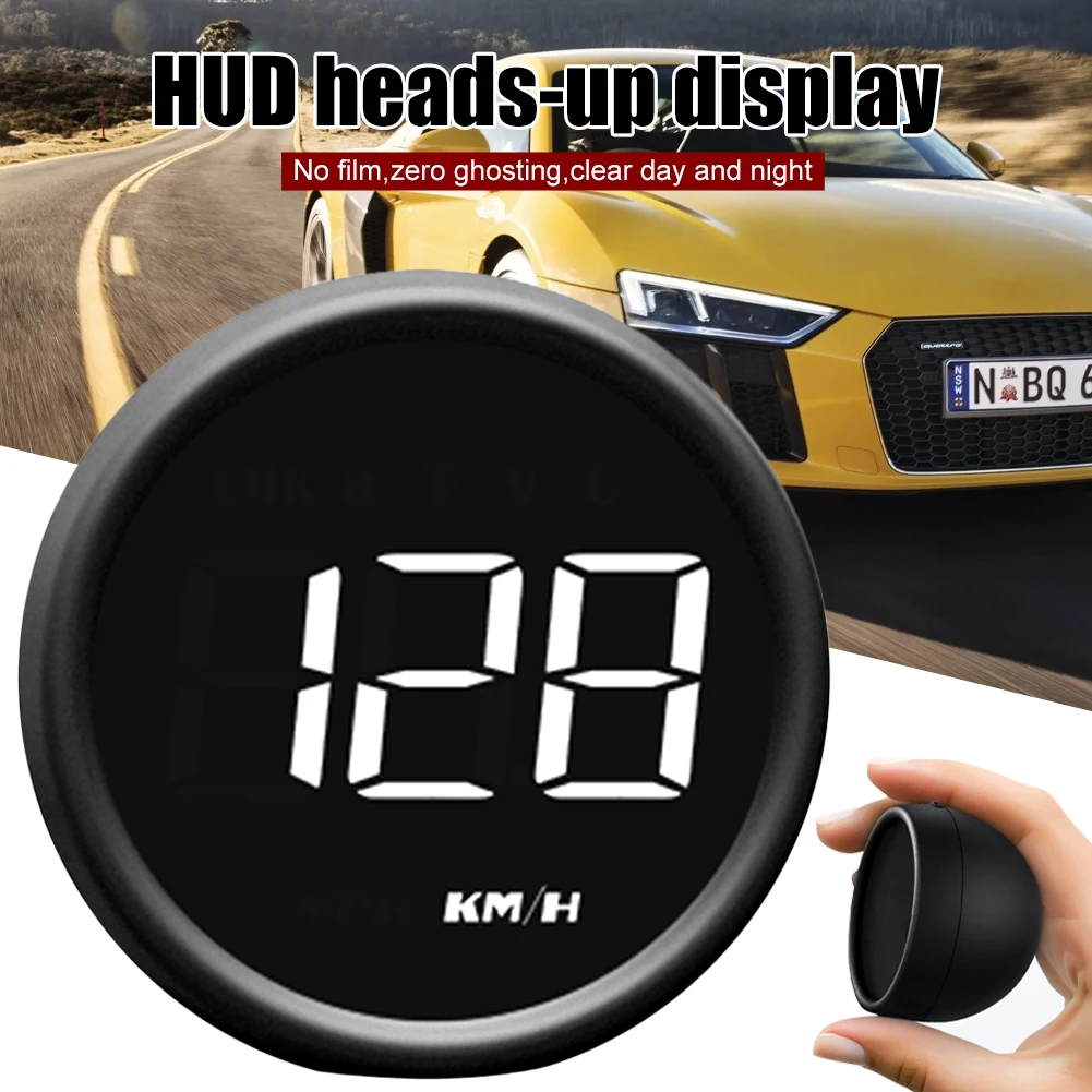 

Car HUD OBD2 Head Up Display Auto On-board Speedometer Water Temp Monitor Windscreen Projector Overspeed Fatigue Driving Alarm