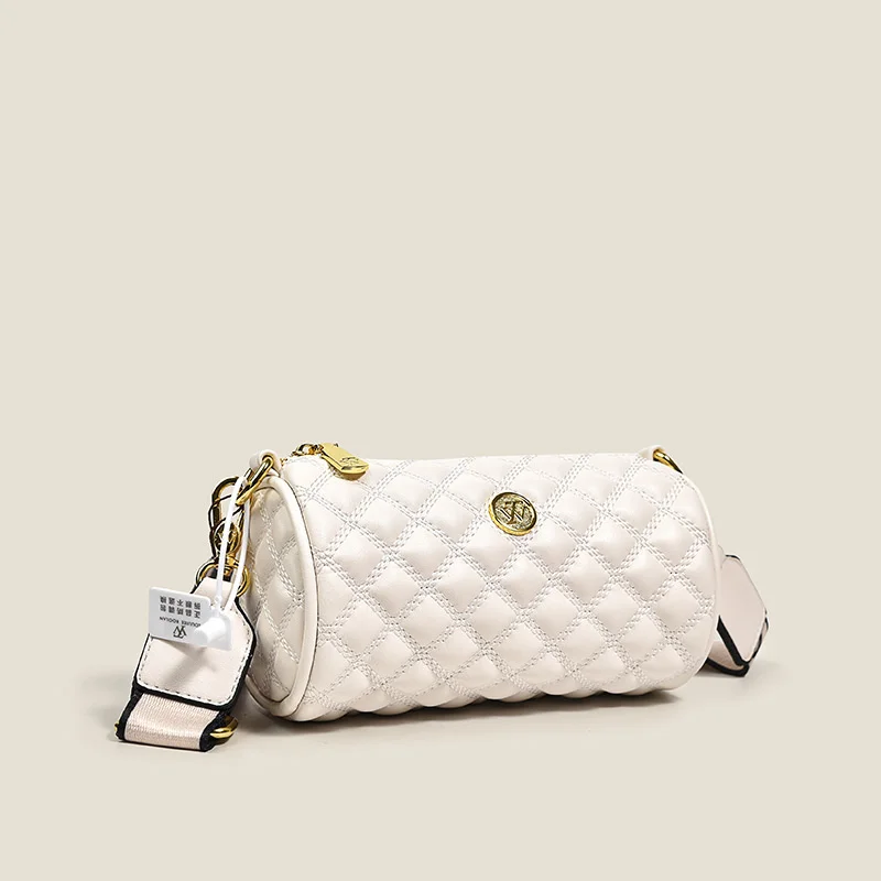 

Новинка 2022, Женская Корейская версия сумки через плечо с ромбовидным узором, маленькая круглая сумка, модные диагональные сумки