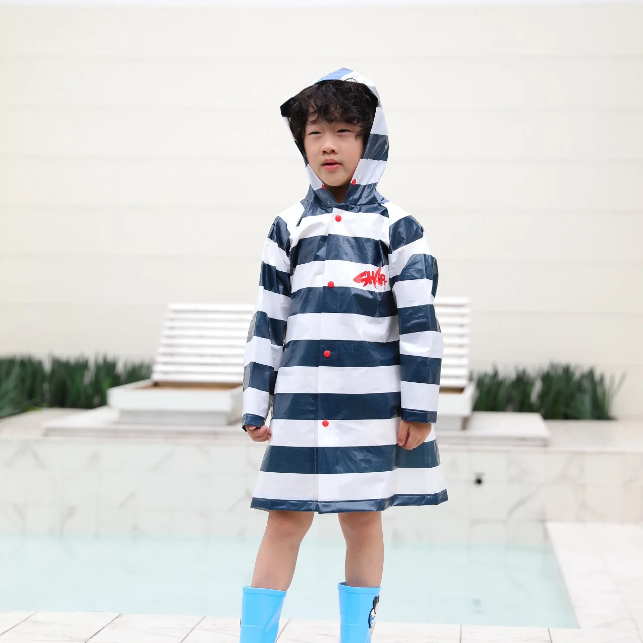 

2023 Fashion Kids Waterproof 1-10 Years Boys Girls Rain Jackets Cartoon Baby Rain Coat Outfits Dinosaur Cute Rainwear