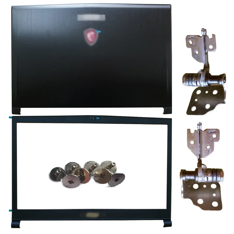 

NEW Original Laptop LCD Back Cover/Front Bezel/Hinges For MSI GS73 GS73VR 3077B5A213 3077B1A222