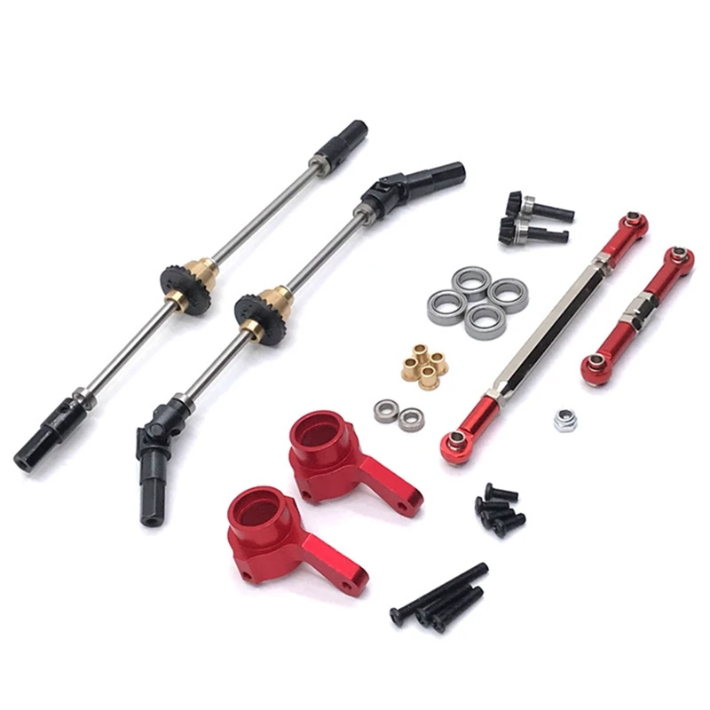 

For MN D90 MN90 MN99S 1/12 RC Car Upgrade Parts Metal Front And Rear Differential Axle Drive Shaft Steering Cup Kit
