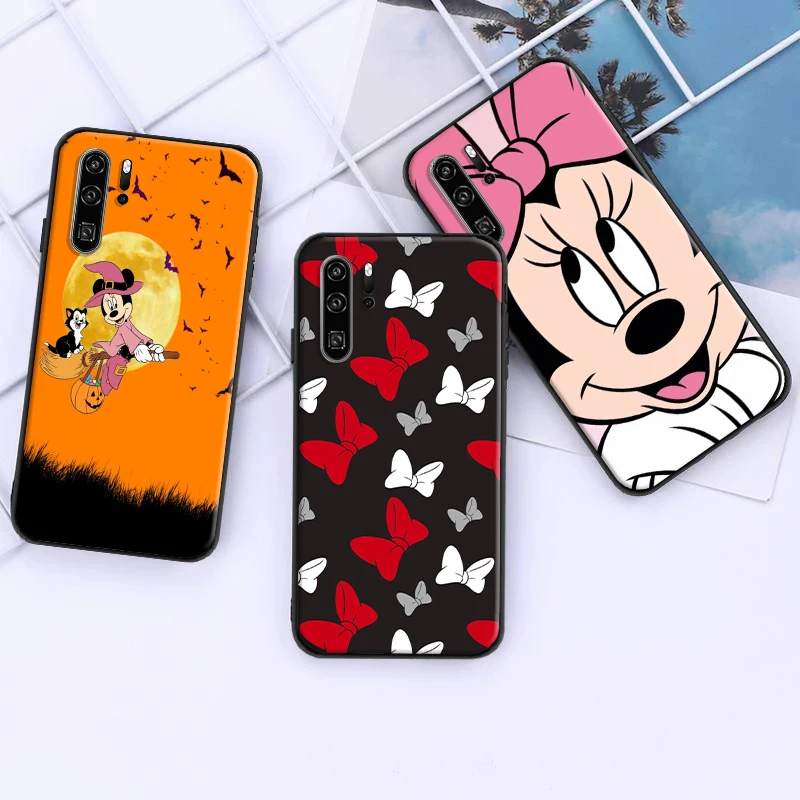 

Disney Collection Pattern For Huawei P30 Lite Pro Soft Silicon Back Phone Cover Protective Black Tpu Case TPU Soft Coque