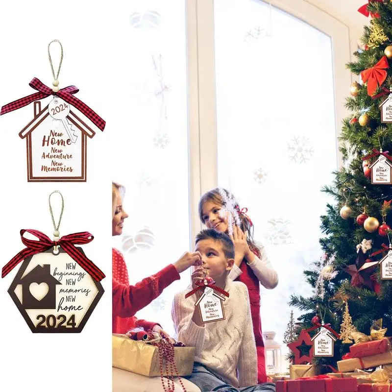 

New Home Christmas Tree Ornament Christmas Tree House First Home Ornament First Christmas In Our New Home Christmas Ornament