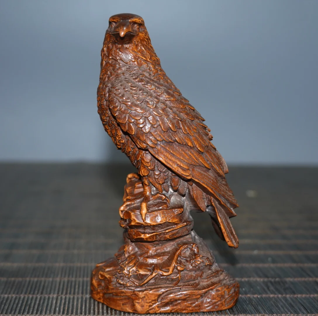 Китайская резьба по дереву из натурального ящика изысканная Орлан декоративные