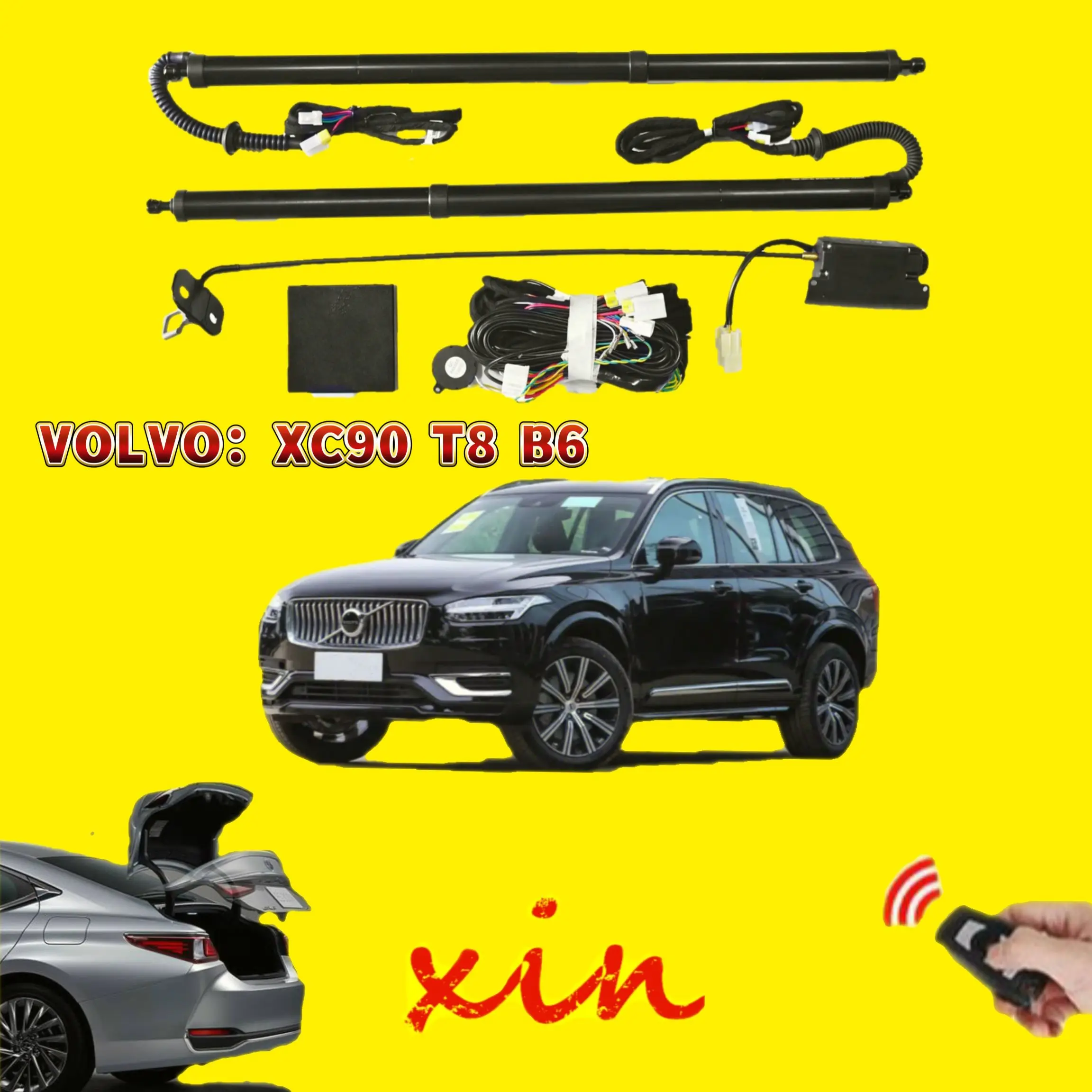 

For VOLVO XC90 T8 B6 electric tailgate automatic control of the trunk drive opening car lift rear door power kit
