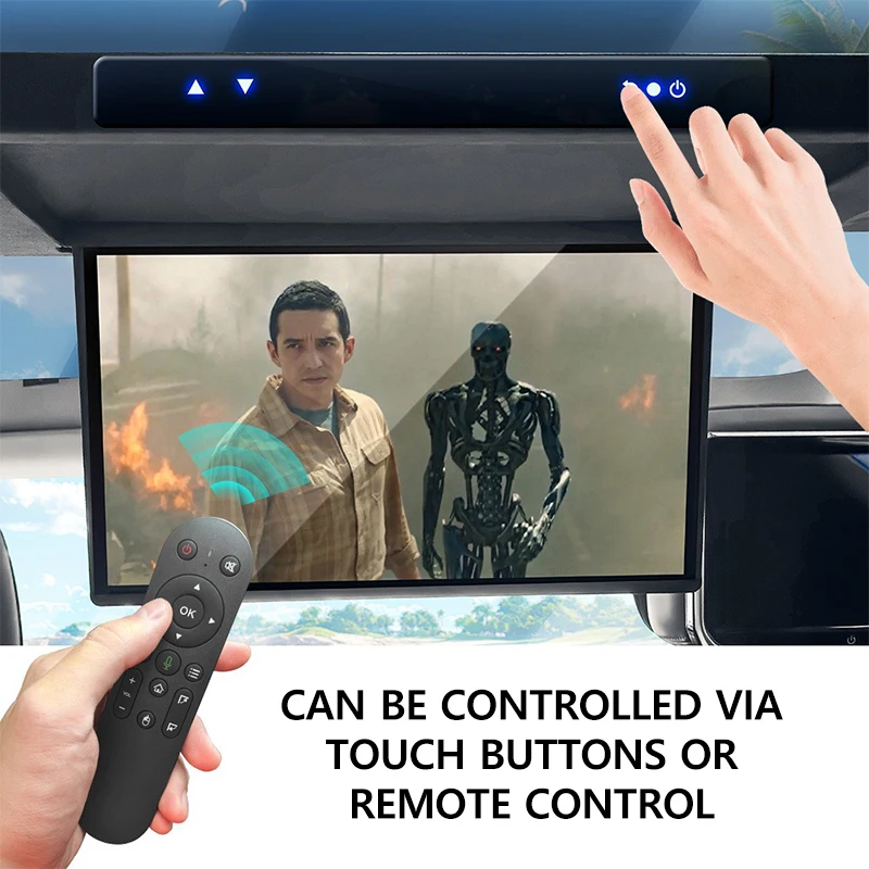 17 3 дюймовый HD-дисплей с креплением на крышу для мультимедийного Проигрывателя