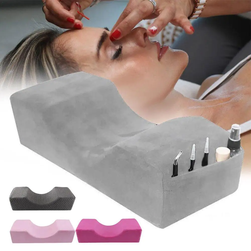 

Professional Lash Pillow Neck Support Eyelash Pillow Eyelash Soft Memory Makeup Eyelashes Extension Salon Grafting Pillow F Q2K4