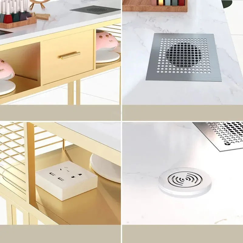 Скандинавский салон красоты технические столы роскошный коммерческий стол для