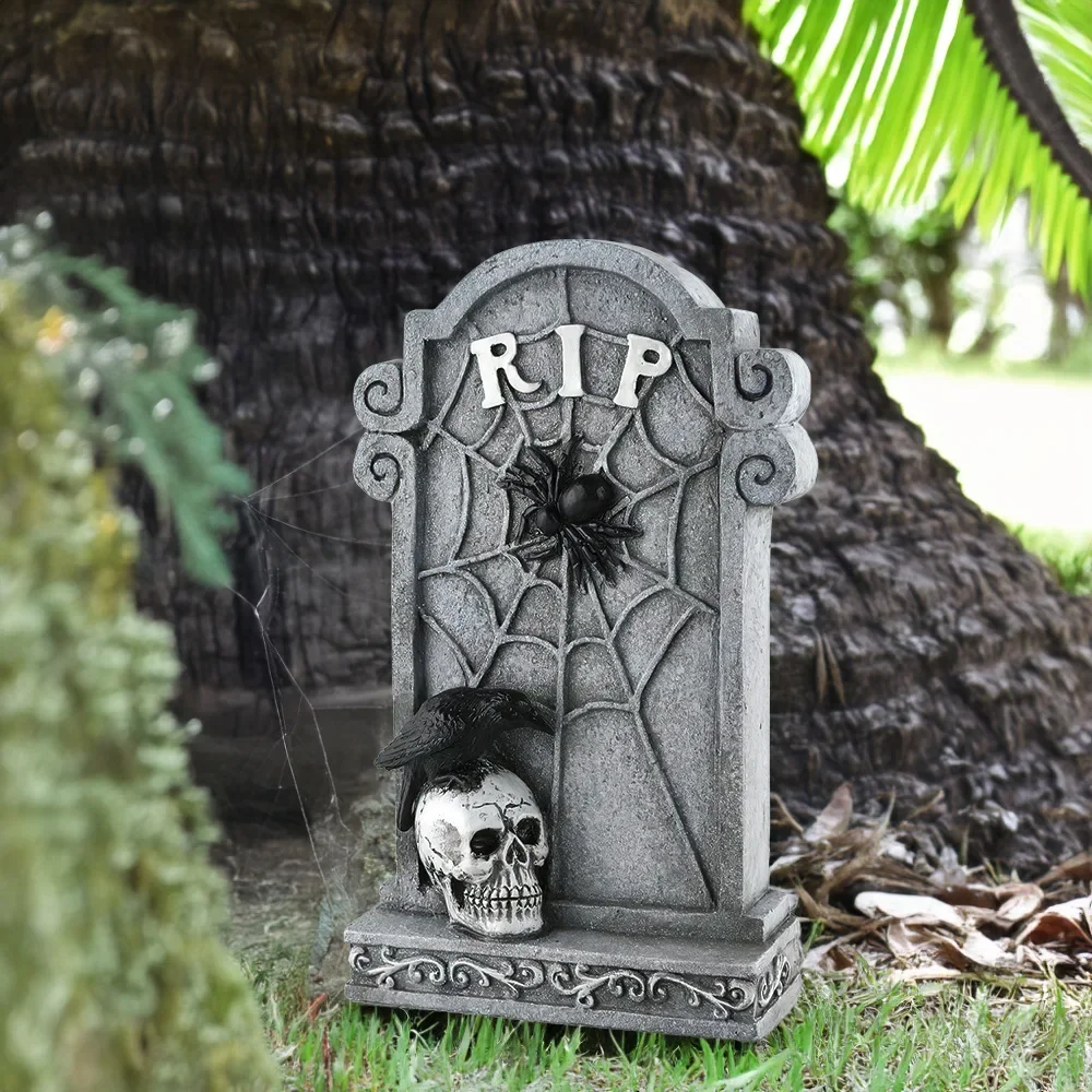 2024 Специальные Камни На Хэллоуин Дымчатые Мемориальные Украшения Для Сада И