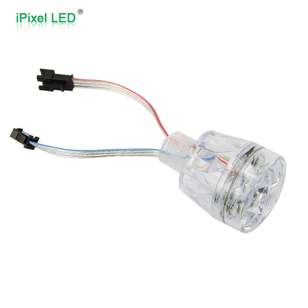 Фото Светодиодный пиксельный светильник DC24V 2,7 Вт/шт. 12led s UCS1904 SMD 5050 Digital 40 мм №1