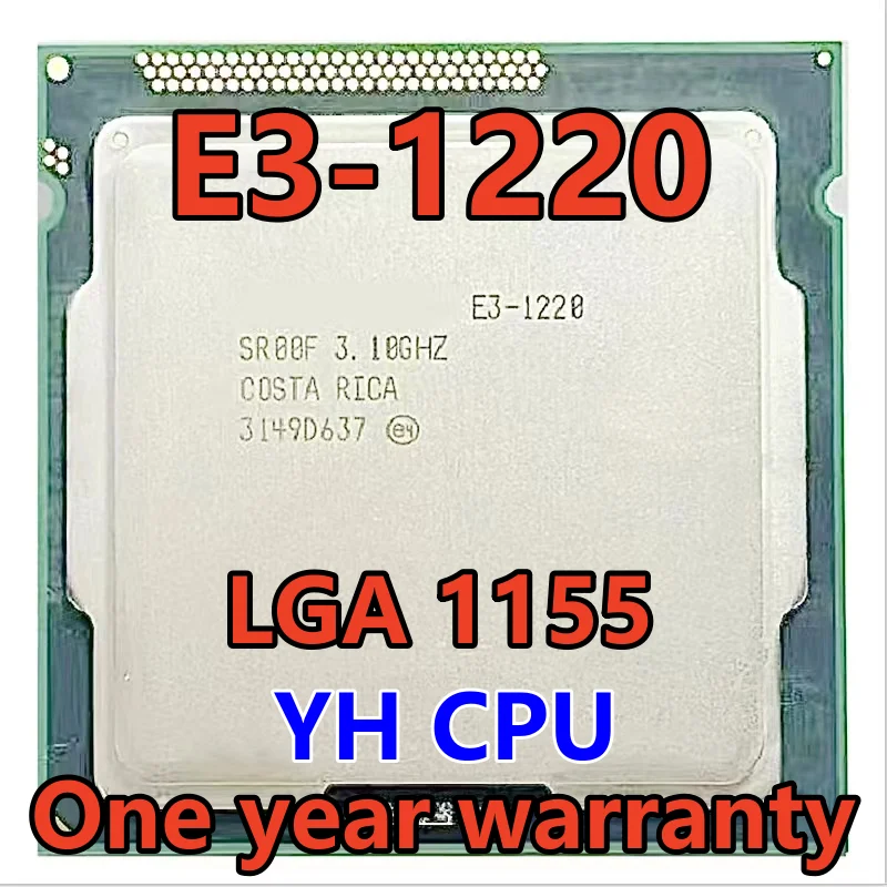 

E3-1220 E3 1220 3.1 GHz Quad-Core Quad-Thread Prosesor CPU 8M 80W LGA 1155