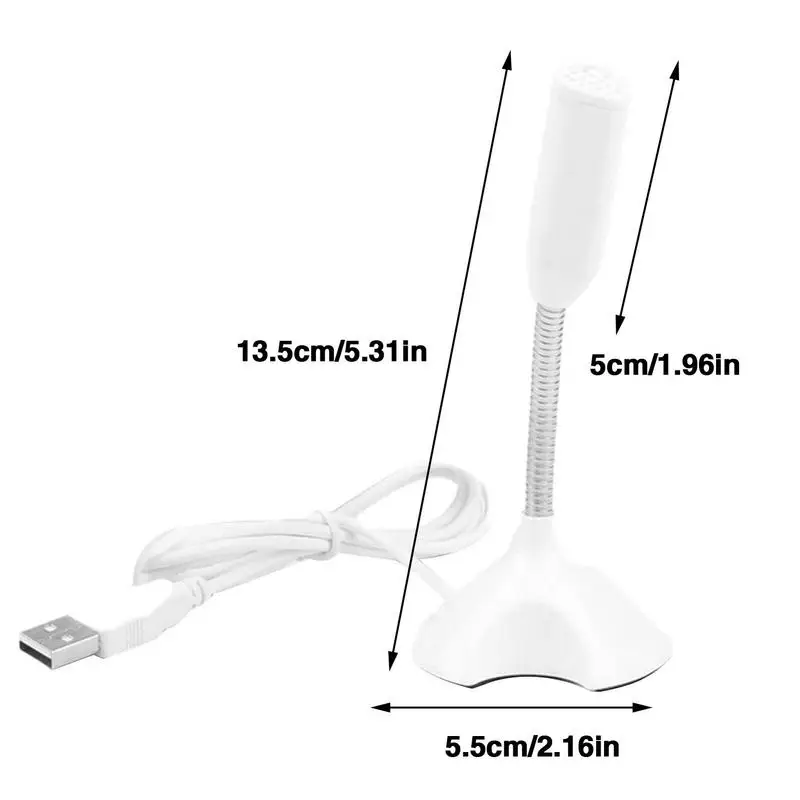 Конденсаторный USB-микрофон для подключения и воспроизведения