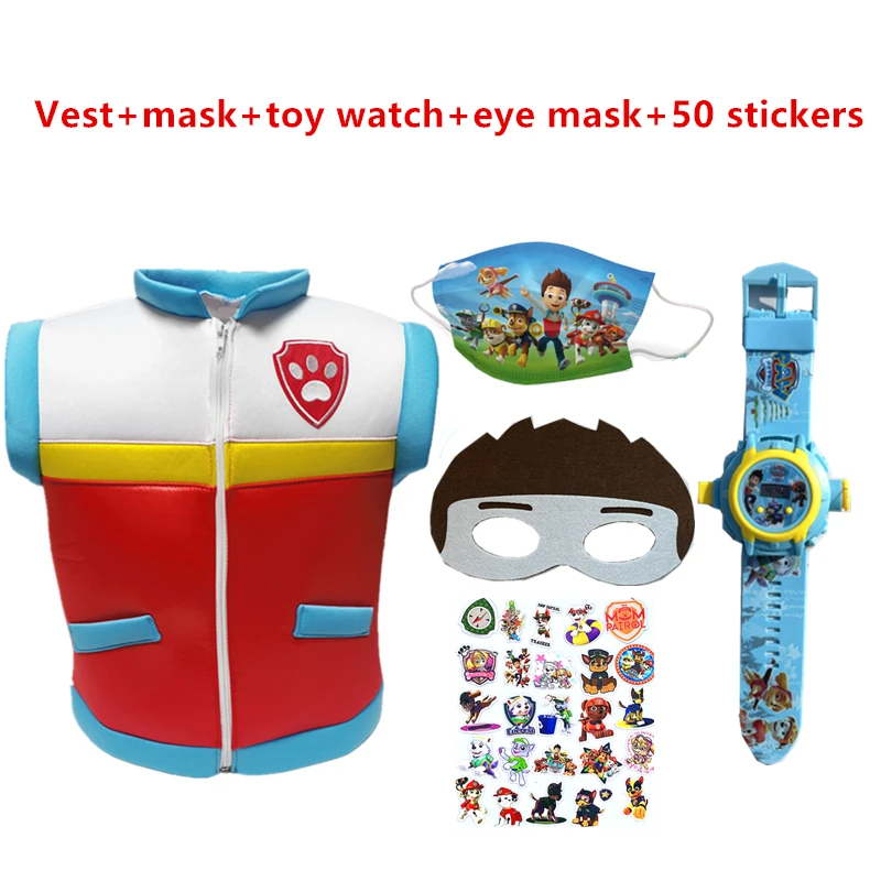 Purim Дети Мальчики капитан Райдер косплей костюм дети жилет наряд карнавал день